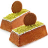 Stampo mini cake SQ006 da Silikomart: teglia Sessantaquaranta in silicone per 30 mini tortine da 99 mm