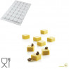 Stampo in Silicone micro Square o Micro Cubetti, da 21 mm ed altezza 13 mm di Silikomart Stampo in Silicone micro Square o Micro Cubetti, da 21 mm ed altezza 13 mm di Silikomart
