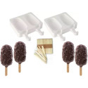 Kit 2 stampi per gelato Classico in silicone da Silikomart