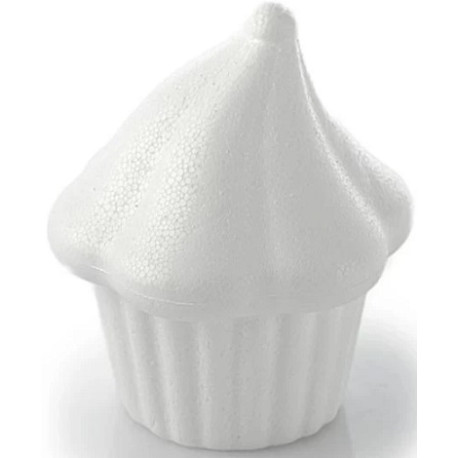Muffin Cupcake con Meringa 8 X 9 cm in Polistirolo Muffin Cupcake con Meringa 8 X 9 cm in Polistirolo