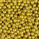 Da ø2 a ø7 mm Perle e Perline Oro Metallizzato Decora 100 g | Decorazioni Lucide per Torte e Cake Design