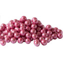 Perle di zucchero rosa metallizzate da 100 g, 5 mm, per decorazione dolci da Decora