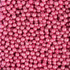 Perle di zucchero rosa metallizzate da 100 g, 5 mm, per decorazione dolci da Decora