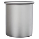 Teglia tonda liscia per torta americana in alluminio anodizzato alta 10 cm e larga 15 cm da Decora