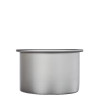 Teglia tonda liscia per torta americana in alluminio anodizzato alta 5 cm e diametro 10 cm da Decora Teglia tonda liscia per torta americana in alluminio anodizzato alta 5 cm e diametro 10 cm da Decora