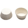Pirottini Mini Bonbon bianchi in carta forno per confetti diametro 2 cm altezza 1,5 cm
