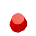 Set 1000 pirottini mini bonbon rossi in carta forno per confetti di ø2xh1,4 cm