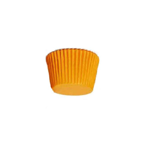 1000 Pirottini Mini Bon Bon gialli in carta diametro 2 cm altezza 1,5 cm