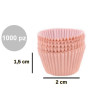 1000 Pirottini mini bon bon in carta forno color pesca di ø2xh1,5 cm 1000 Pirottini mini bon bon in carta forno color pesca di ø2xh1,5 cm