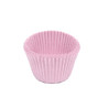 1000 Pirottini mini bon bon in carta forno color rosa cipria di ø2xh1,5 cm