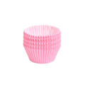 1000 Pirottini mini bon bon rosa corallo in carta ø2xh1,5 cm