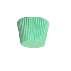 1000 Pirottini Mini Bon Bon color verde salvia in carta forno di alta qualità diametro 2 cm altezza 1,5 cm