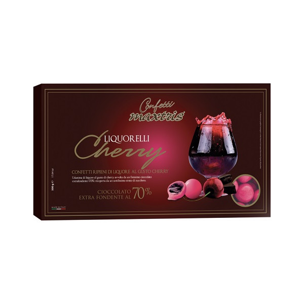 Confetti Maxtris Liquorelli Cherry color Viola da 500 g, anime golose Maxtris
