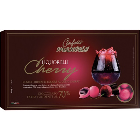 Confetti Maxtris Liquorelli Cherry color Viola da 500 g, anime golose Maxtris