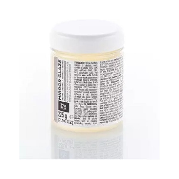 Mirror Glaze da 225 g gelatina trasparente per glasse a specchio della linea i78 di Silikomart