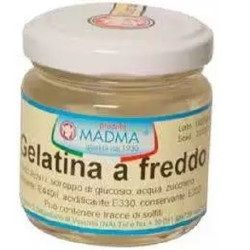 Gelatina a freddo Madma: gelatina, per alimenti, a freddo, pronta all'uso in barattolo da 100 g