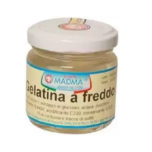 Gelatina a freddo Madma: gelatina, per alimenti, a freddo, pronta all'uso in barattolo da 100 g
