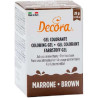 28 g Colorante alimentare in gel Marrone Decora 28 g Colorante alimentare in gel Marrone Decora
