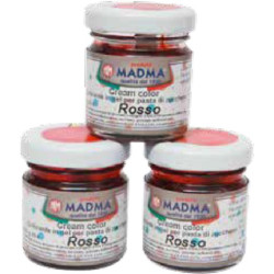 Colorante alimentare in gel Rosso in barattolino da 25 g, di Madma