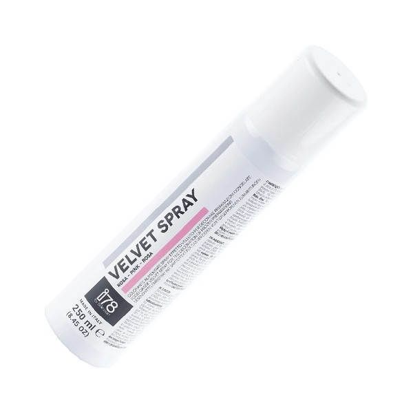 250 ml di colorante alimentare spray rosa vellutato, Velvet Mini Spray rosa della linea i78 da Silikomart