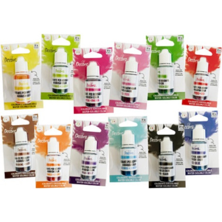 Coloranti liposolubili liquidi da Decora Coloranti liposolubili liquidi da Decora
