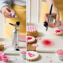 Colorante idrosolubile liquido rosa, ad uso alimentare, per aerografo, 20 g da Decora