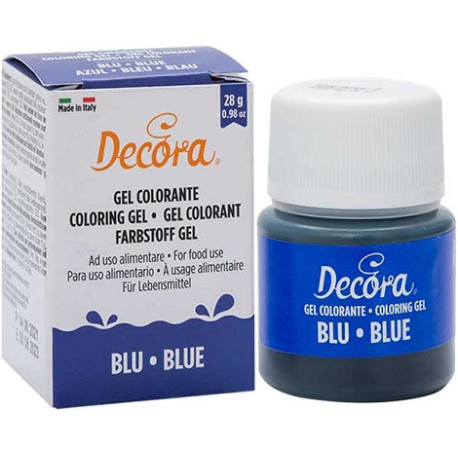28 g Colorante alimentare in gel Blu Decora 28 g Colorante alimentare in gel Blu Decora