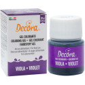 Colorante Alimentare Viola in Gel 28g Decora | Concentrato per Pasta di Zucchero e Creme