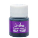 Colorante Alimentare Viola in Gel 28g Decora | Concentrato per Pasta di Zucchero e Creme