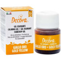 Colorante alimentare in gel Giallo Oro in confezione da 28 g  di Decora