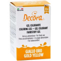 Colorante alimentare in gel Giallo Oro in confezione da 28 g  di Decora