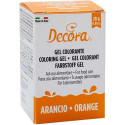 28 g Colorante alimentare in gel arancione o giallo uovo Decora