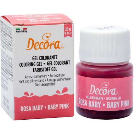 28 g Colorante alimentare in gel Rosa Decora 28 g Colorante alimentare in gel Rosa Decora