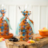 20 Sacchetti Halloween con decori di zucche e teschi 12,5 +3 x h 24 cm da Decora 20 Sacchetti Halloween con decori di zucche e teschi 12,5 +3 x h 24 cm da Decora