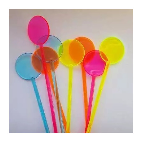Cucchiaini per Cocktails e bibite colorati pz 12 Cucchiaini per Cocktails e bibite colorati pz 12