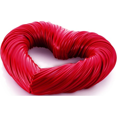 Heartbeat Silikomart: stampo in silicone cuore intrecciato, batticuore, 250x220xh52 mm Heartbeat Silikomart: stampo in silicone cuore intrecciato, batticuore, 250x220xh52 mm