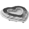 Heartbeat Silikomart: stampo in silicone cuore intrecciato, batticuore, 250x220xh52 mm Heartbeat Silikomart: stampo in silicone cuore intrecciato, batticuore, 250x220xh52 mm