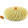Wave Stampo Onda in silicone grigio per torte da 20 cm di Silikomart Wave Stampo Onda in silicone grigio per torte da 20 cm di Silikomart