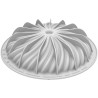 Wave Stampo Onda in silicone grigio per torte da 20 cm di Silikomart Wave Stampo Onda in silicone grigio per torte da 20 cm di Silikomart