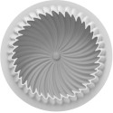 Wave Stampo Onda in silicone grigio per torte da 20 cm di Silikomart