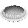 Wave Stampo Onda in silicone grigio per torte da 20 cm di Silikomart Wave Stampo Onda in silicone grigio per torte da 20 cm di Silikomart