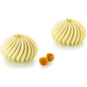 Mini Wave, stampo Mini Onda 3D in silicone sfera di diametro 7 cm da Silikomart