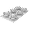 Mini Wave, stampo Mini Onda 3D in silicone sfera di diametro 7 cm da Silikomart Mini Wave, stampo Mini Onda 3D in silicone sfera di diametro 7 cm da Silikomart