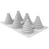 Sapin Magique stampo in silicone grigio Abete o Albero Magico da Silikomart Sapin Magique stampo in silicone grigio Abete o Albero Magico da Silikomart