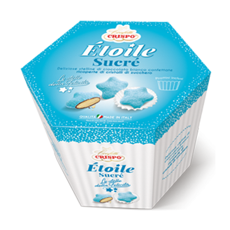 500 gr Etoile Sucrè Stelle della Felicità Celeste Crispo