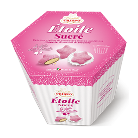 500 gr Etoile Sucrè Stelle della Felicità Rosa Crispo 500 gr Etoile Sucrè Stelle della Felicità Rosa Crispo