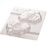 Stampo Cioccolato viso di Babbo Natale su stecco da Silikomart Stampo Cioccolato viso di Babbo Natale su stecco da Silikomart