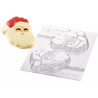 Stampo Cioccolato viso di Babbo Natale su stecco da Silikomart Stampo Cioccolato viso di Babbo Natale su stecco da Silikomart