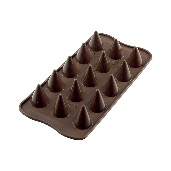 Stampo Kono o Mini Coni di cioccolato da 3 cm SCG20 da Silikomart