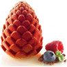 Stampo Foresta e Ananas 110 ml in silicone bianco da Silikomart Stampo Foresta e Ananas 110 ml in silicone bianco da Silikomart